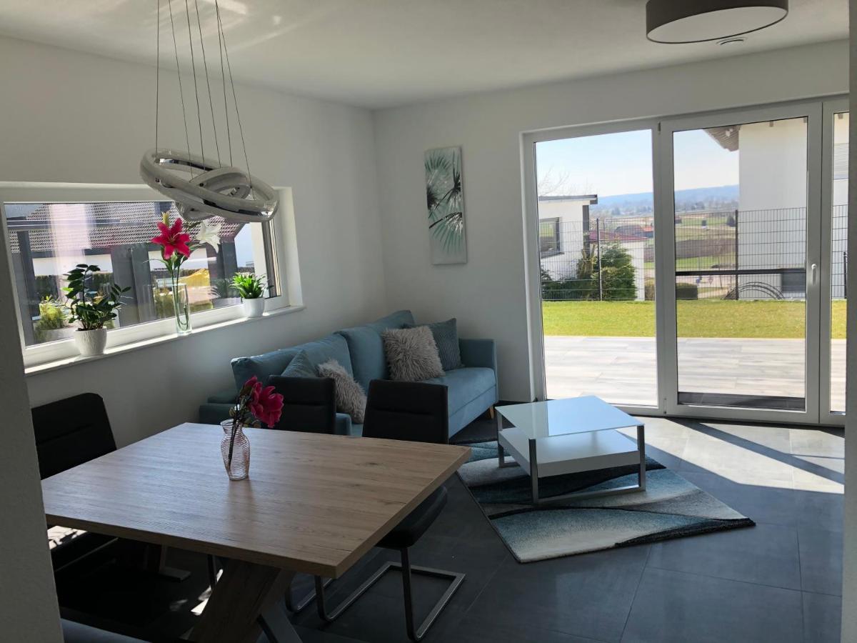 Moderne Ferienwohnung Mit Terrasse Und Garten Verwaltungsgemeinschaft Haldenwang المظهر الخارجي الصورة